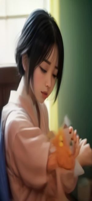 九妖App搜索页面，输入关键词后显示相关文章列表，右侧有筛选标签